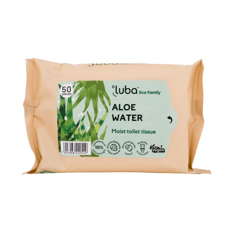 Luba Eco Family Aloe Water Vlažni toaletni robčki Set