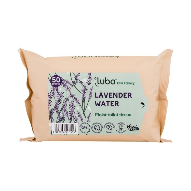 Luba Eco Family Lavender Water Vlažni toaletni robčki Set