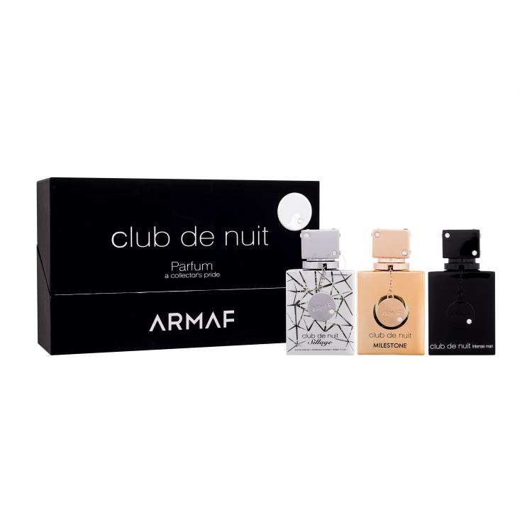 Armaf Club de Nuit A Collector&#039;s Pride Darilni set parfum Club de Nuit Sillage 30 ml + parfum Club de Nuit Intense Man 30 ml + parfum Club de Nuit Milestone 30 ml