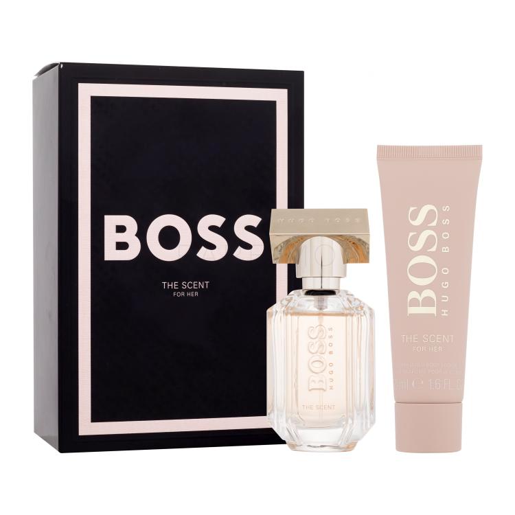 HUGO BOSS Boss The Scent 2016 SET3 Darilni set parfumska voda 30 ml + losjon za telo 50 ml