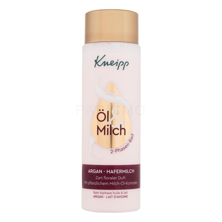 Kneipp Oil &amp; Milk 2-Phase Bath Argan &amp; Oat Milk Oljna kopel za ženske 250 ml