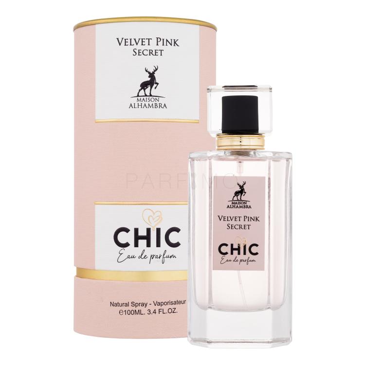 Maison Alhambra Chic Velvet Pink Secret Parfumska voda za ženske 100 ml