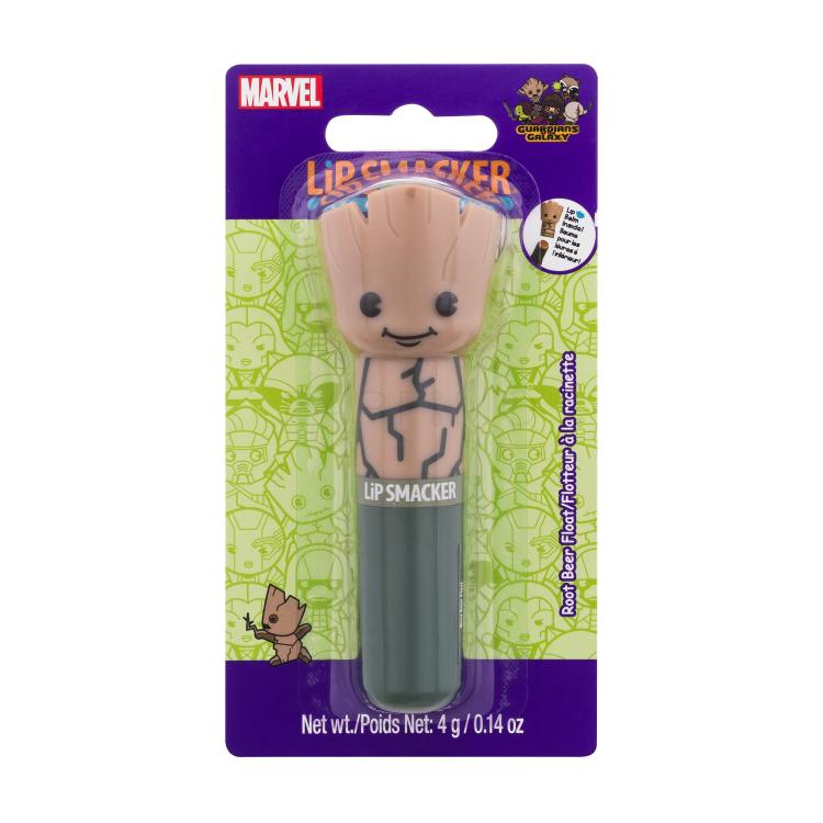 Lip Smacker Marvel Guardians of the Galaxy Groot Lip Balm Root Beer Float Balzam za ustnice za otroke 4 g