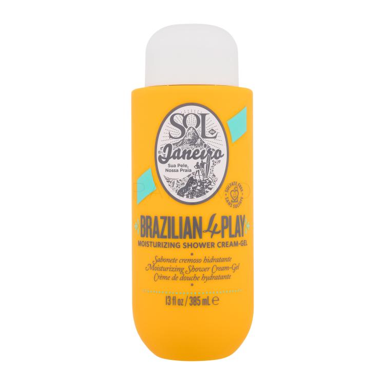 Sol De Janeiro Brazilian 4Play Moisturizing Shower Cream-Gel Krema za prhanje za ženske 385 ml