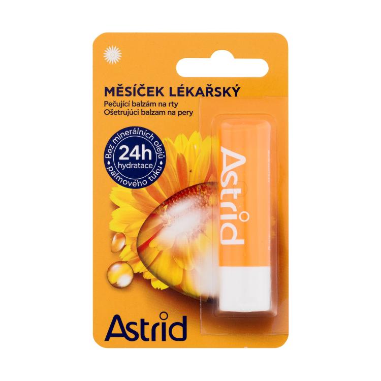 Astrid Calendula Caring Lip Balm Balzam za ustnice 4,8 g