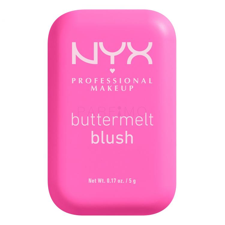 NYX Professional Makeup Buttermelt Blush Rdečilo za obraz za ženske 5 g Odtenek 01 My Butta Half