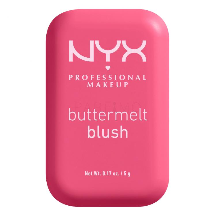 NYX Professional Makeup Buttermelt Blush Rdečilo za obraz za ženske 5 g Odtenek 08 Getting Butta