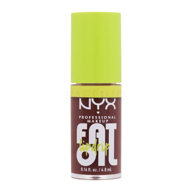 NYX Professional Makeup Fat Oil Lip Drip Olje za ustnice za ženske 4,8 ml Odtenek 14 Inside Scoop