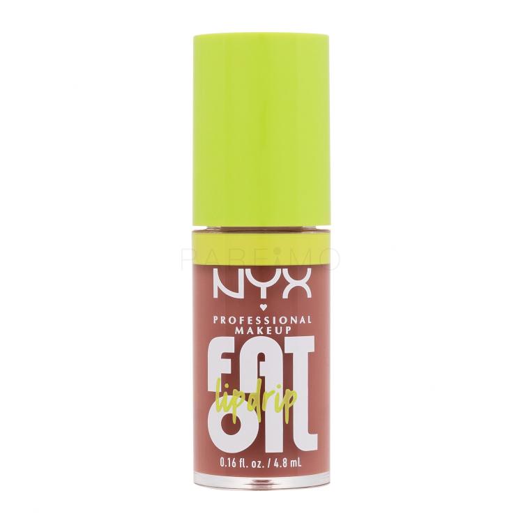 NYX Professional Makeup Fat Oil Lip Drip Olje za ustnice za ženske 4,8 ml Odtenek 10 Splash Of Cream