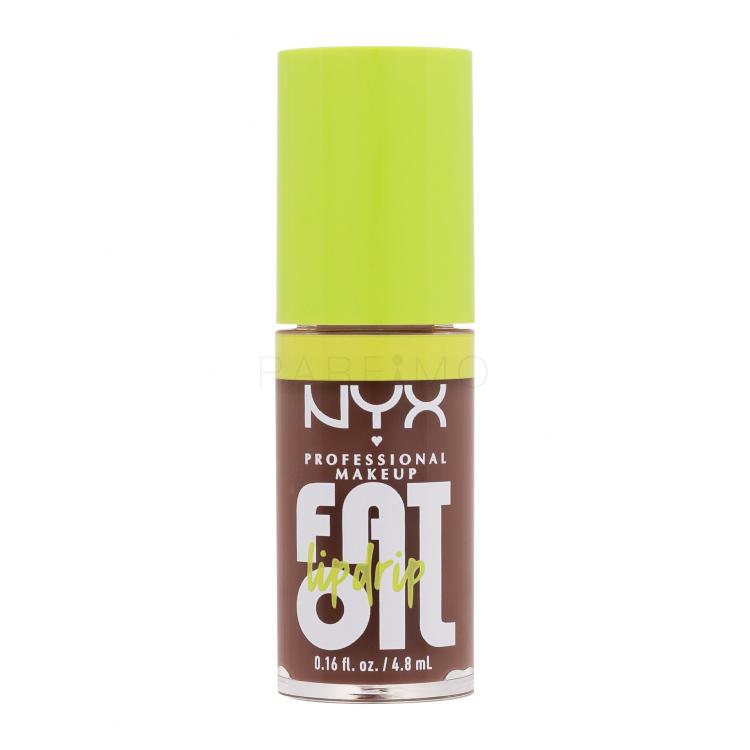 NYX Professional Makeup Fat Oil Lip Drip Olje za ustnice za ženske 4,8 ml Odtenek 11 Livin The Cream