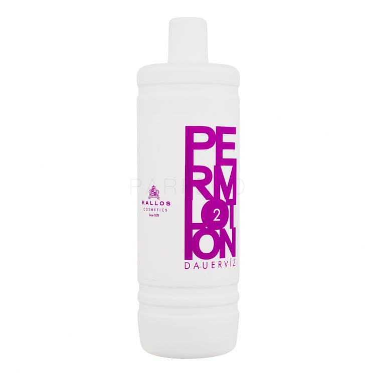 Kallos Cosmetics Perm Lotion 2 Za kodraste lase za ženske 500 ml