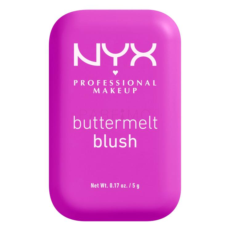 NYX Professional Makeup Buttermelt Blush Rdečilo za obraz za ženske 5 g Odtenek 12 All The Butta