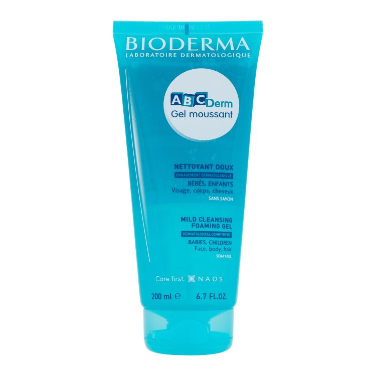 BIODERMA ABCDerm Gel Moussant Gel za prhanje za otroke 200 ml