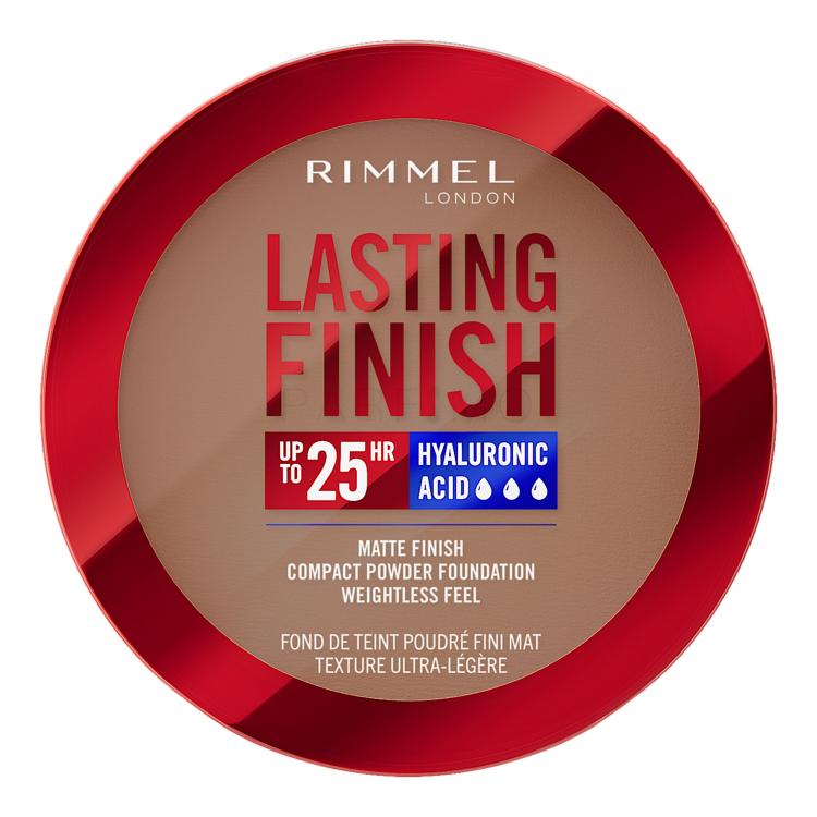 Rimmel London Lasting Finish 25H Compact Powder Foundation SPF20 Puder za ženske 7 g Odtenek 012 Cinnamon