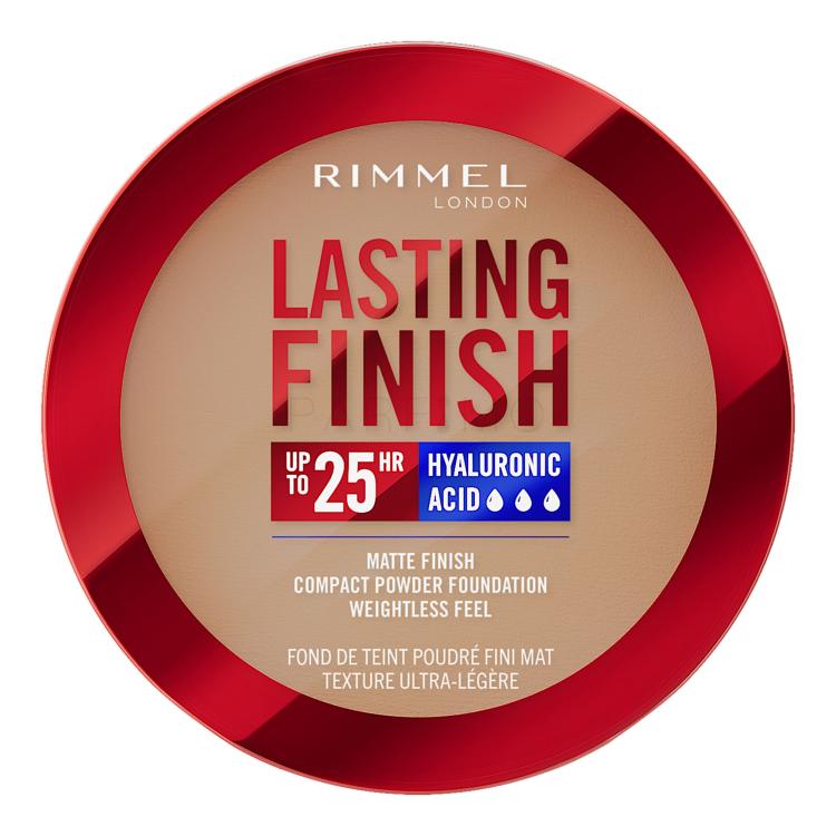 Rimmel London Lasting Finish 25H Compact Powder Foundation SPF20 Puder za ženske 7 g Odtenek 008 Soft Beige