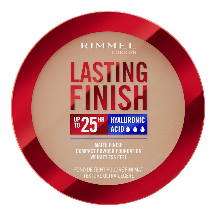 Rimmel London Lasting Finish 25H Compact Powder Foundation SPF20 Puder za ženske 7 g Odtenek 007 Golden Beige