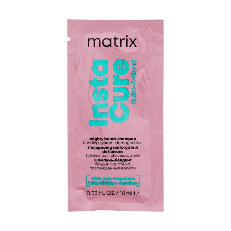 Matrix Instacure Build-A-Bond Mighty Bonds Shampoo Šampon za ženske 10 ml