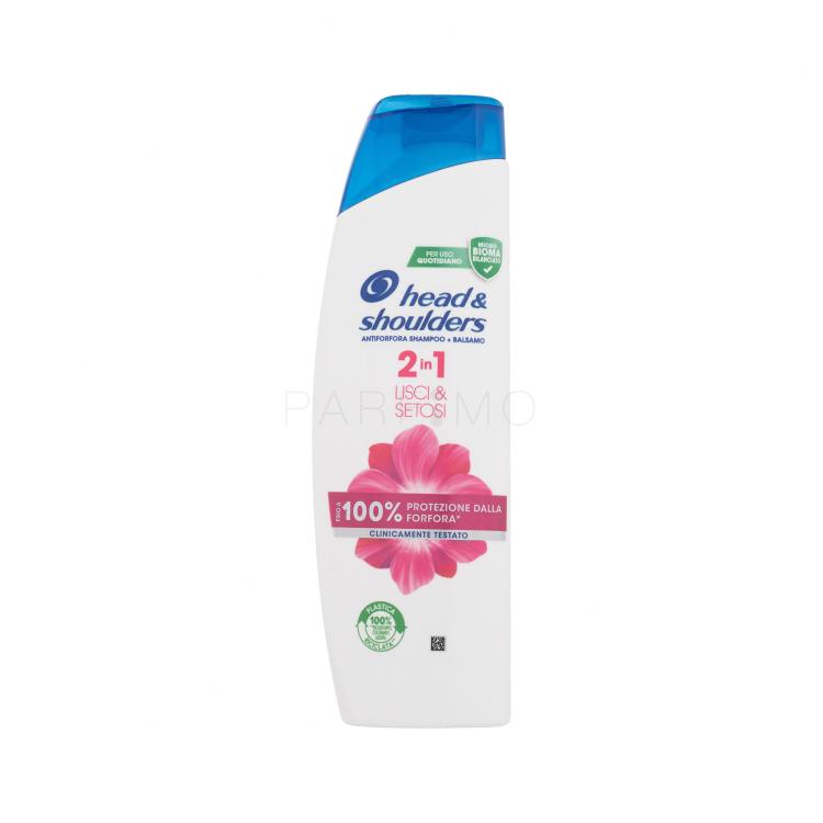 Head &amp; Shoulders Smooth &amp; Silky 2in1 Šampon za ženske 225 ml