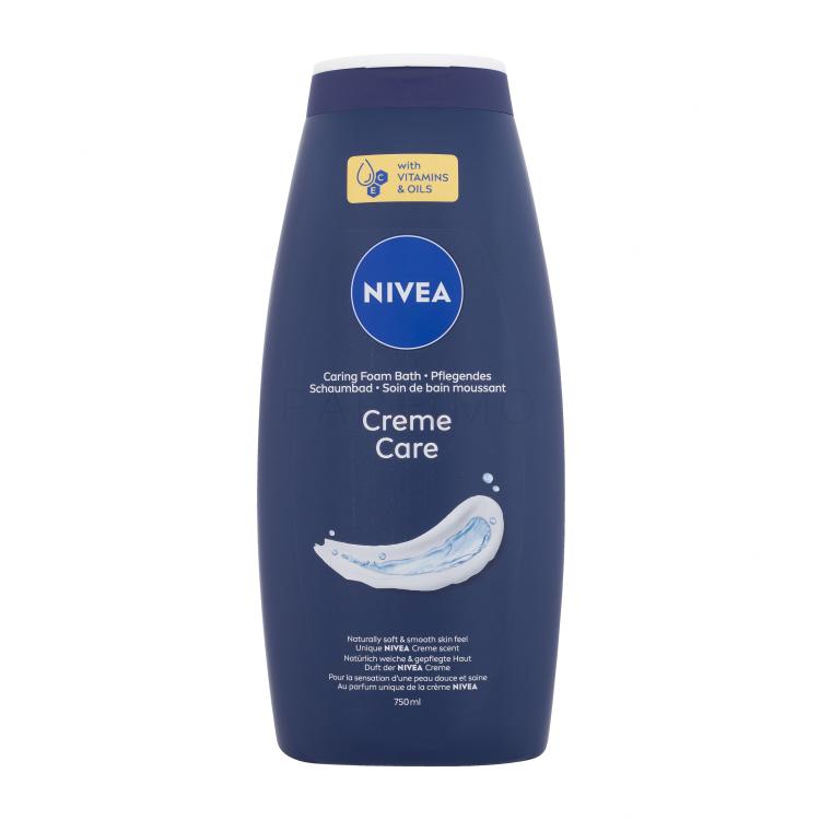 Nivea Creme Care Caring Foam Bath Kopel za ženske 750 ml