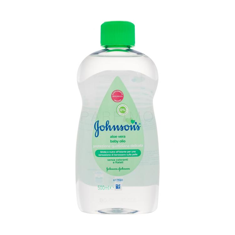 Johnson´s Baby Oil Aloe Vera Olje za telo za otroke 500 ml