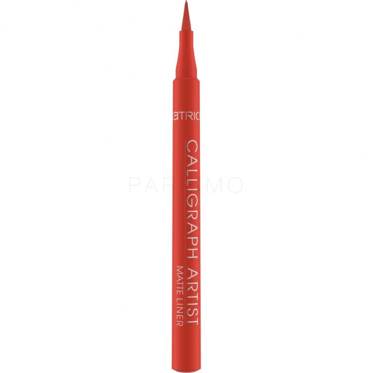 Catrice Calligraph Artist Matte Črtalo za oči za ženske 1,1 ml Odtenek 080 Bloody Mary