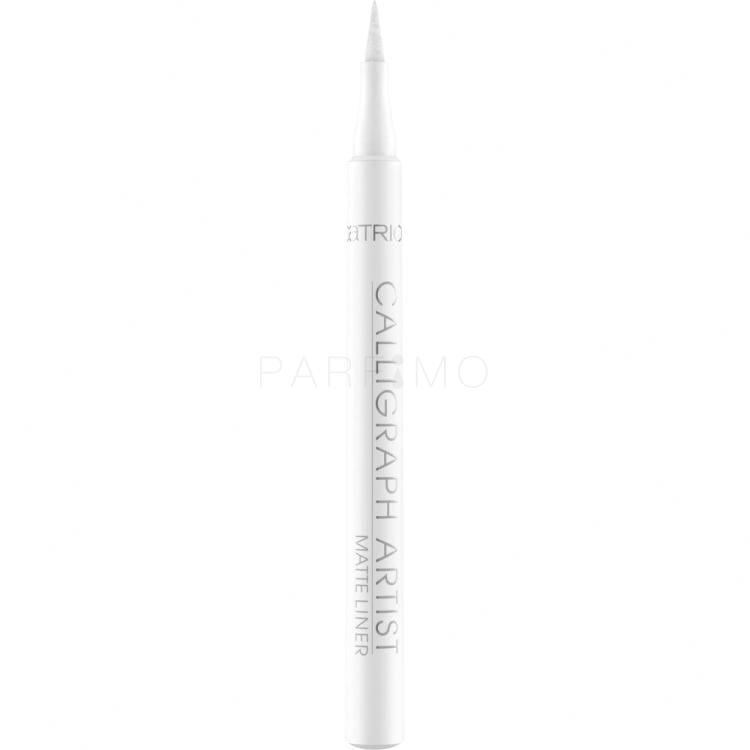 Catrice Calligraph Artist Matte Črtalo za oči za ženske 1,1 ml Odtenek 070 Snow White