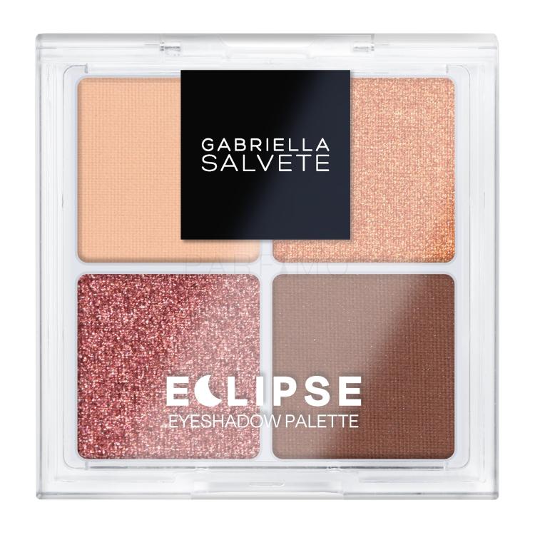 Gabriella Salvete Over The Moon Eyeshadow Palette Senčilo za oči za ženske 4 g Odtenek Eclipse