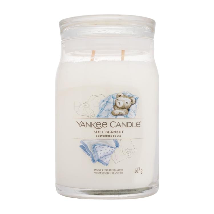 Yankee Candle Signature Soft Blanket Dišeča svečka 567 g