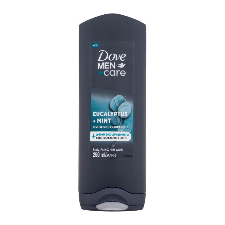 Dove Men + Care Eucalyptus + Mint Gel za prhanje za moške 250 ml