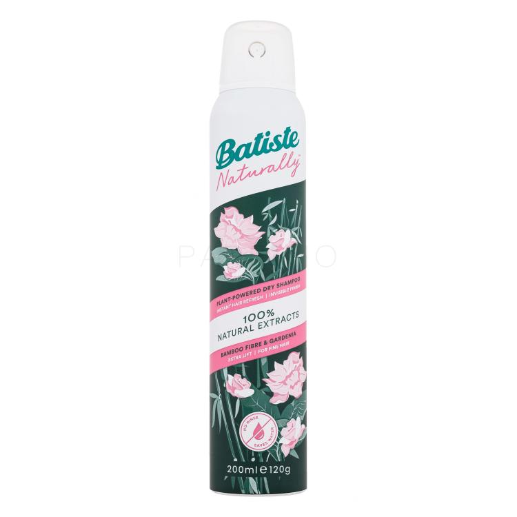 Batiste Naturally Bamboo Fibre &amp; Gardenia Suhi šampon za ženske 200 ml