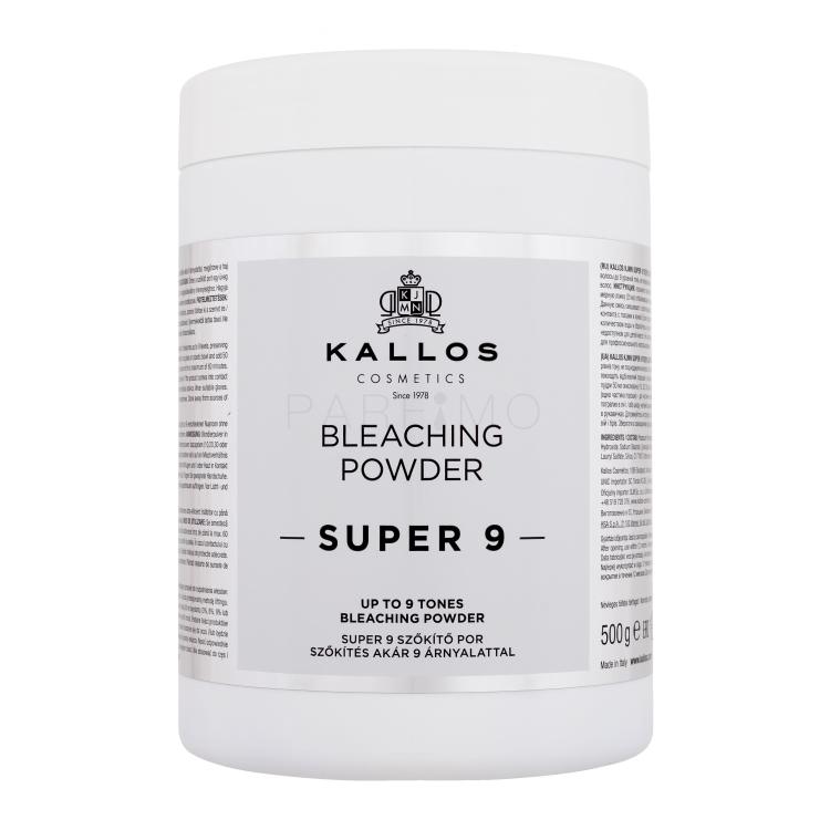 Kallos Cosmetics Super 9 Bleaching Powder Barva za lase za ženske 500 g