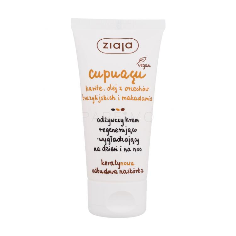 Ziaja Cupuacu Nourishing Regenerating Cream Dnevna krema za obraz za ženske 50 ml poškodovana škatla