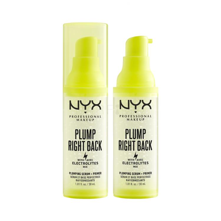 Set Podlaga za ličila NYX Professional Makeup Plump Right Back Plumping Serum + Primer