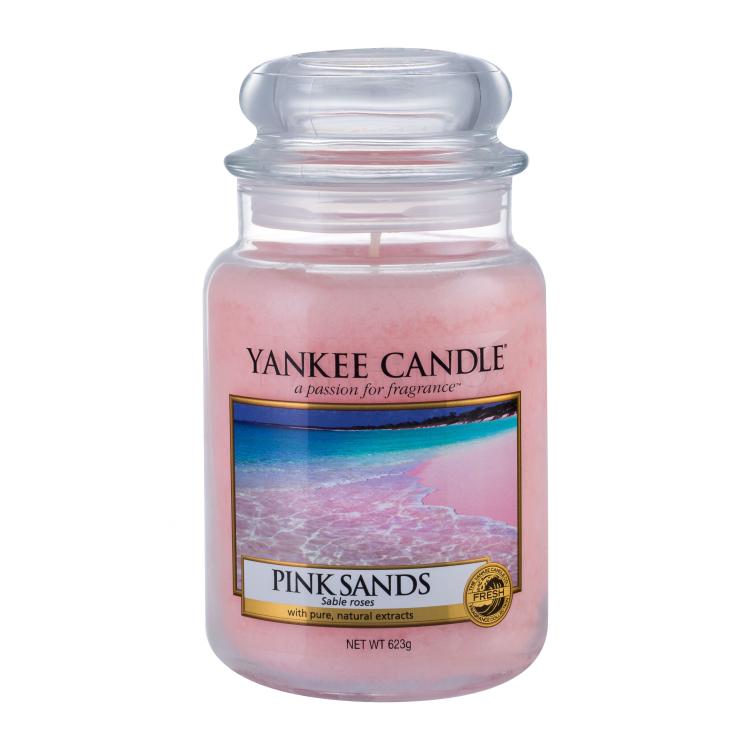 Yankee Candle Pink Sands Dišeča svečka 623 g spremenjena barva