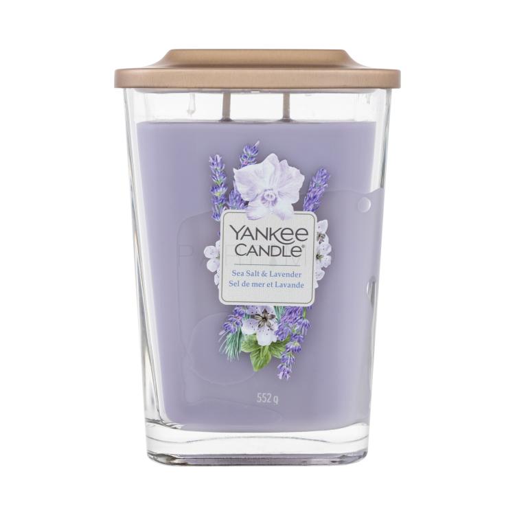 Yankee Candle Elevation Collection Sea Salt &amp; Lavender Dišeča svečka 552 g spremenjena barva