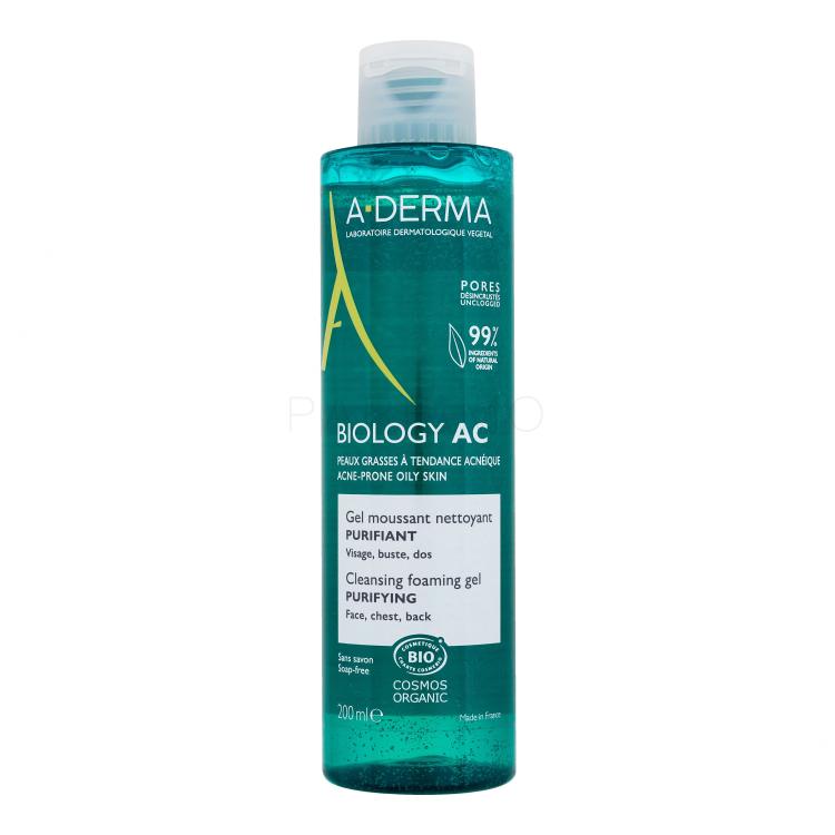 A-Derma Biology AC Cleansing Foaming Gel Čistilni gel za ženske 200 ml