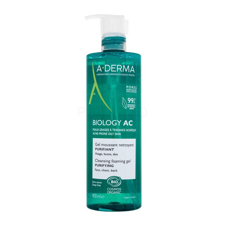 A-Derma Biology AC Cleansing Foaming Gel Čistilni gel za ženske 400 ml