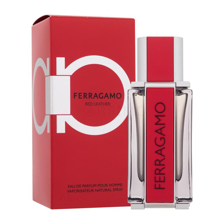 Ferragamo Ferragamo Red Leather Parfumska voda za moške 50 ml