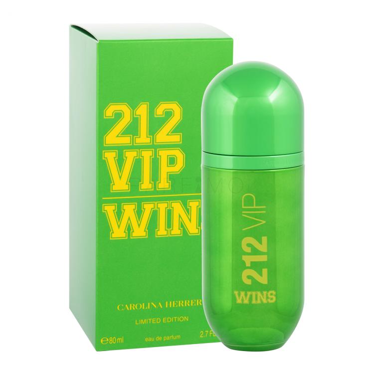 Carolina Herrera 212 VIP Wins Parfumska voda za ženske 80 ml poškodovana škatla