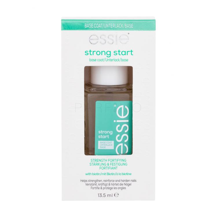 Essie Strong Start Base Coat Lak za nohte za ženske 13,5 ml poškodovana škatla