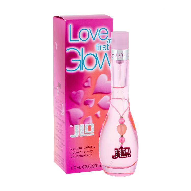 Jennifer Lopez Love At First Glow Toaletna voda za ženske 30 ml poškodovana škatla