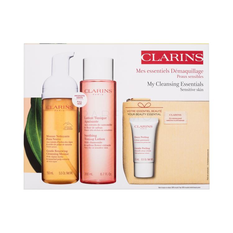 Clarins My Cleansing Essentials Sensitive Skin Darilni set poškodovana škatla