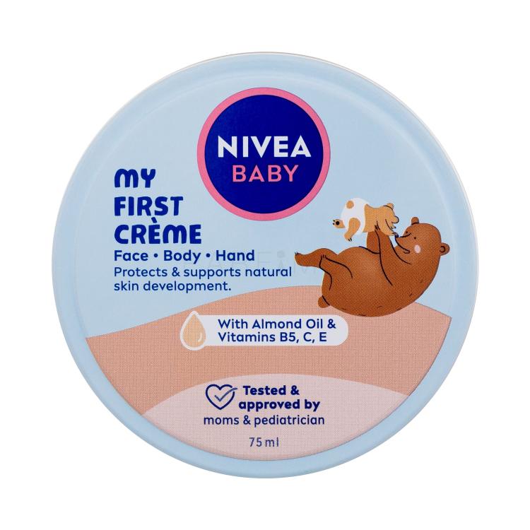 Nivea Baby My First Crème Krema za telo za otroke 75 ml