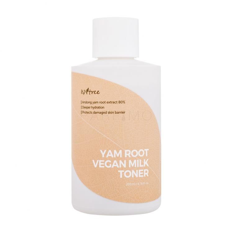 Isntree Yam Root Vegan Milk Toner Losjon in sprej za obraz za ženske 200 ml