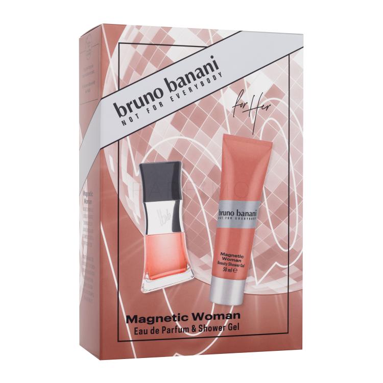 Bruno Banani Magnetic Woman Darilni set parfumska voda 30 ml + gel za prhanje 50 ml