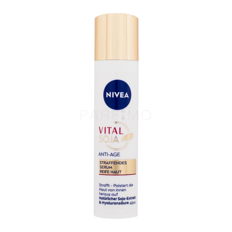 Nivea Vital Soja Anti-Age Serum Serum za obraz za ženske 40 ml