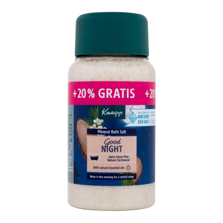 Kneipp Good Night Mineral Bath Salt Kopalna sol 600 g