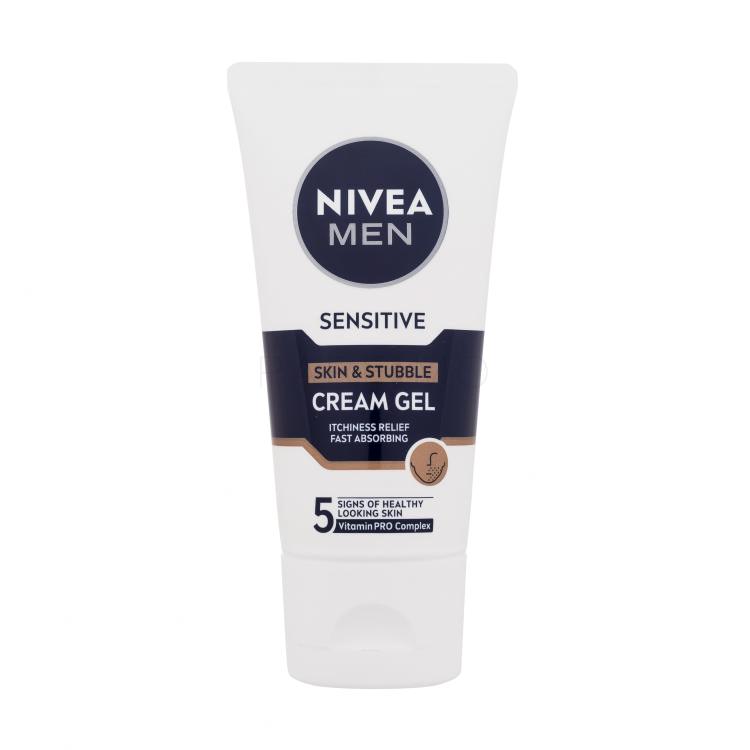 Nivea Men Sensitive Cream Gel Gel za obraz za moške 50 ml