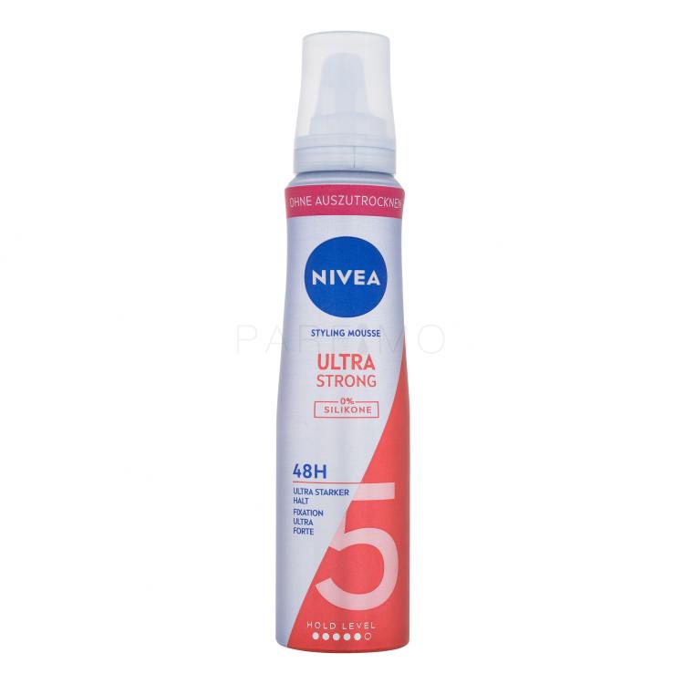 Nivea Ultra Strong Styling Mousse Oblikovanje pričeske za ženske 150 ml