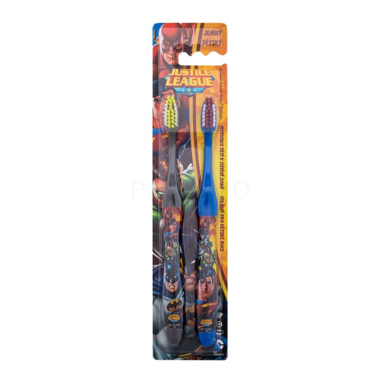 DC Comics Justice League Soft Toothbrush Zobna ščetka za otroke Set